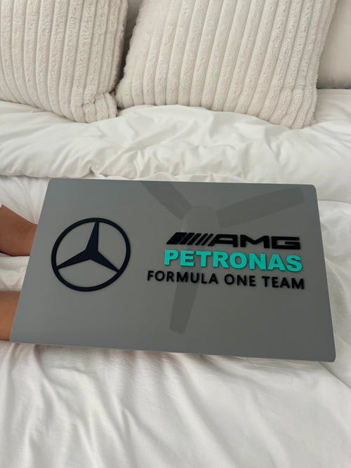 Mercedes AMG Petronas Inspired Acrylic Wall Sign | Racing Wall Decor | Formula Fan Gift